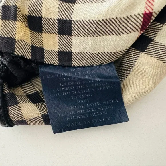 Burberry London Leather Gloves - Picture 5 of 5